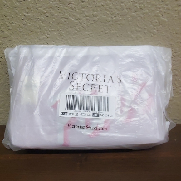 Victoria's Secret Pink | Clear And Pink Beauty/Travel Make-up/Toiletry Bag - Picture 8 of 8